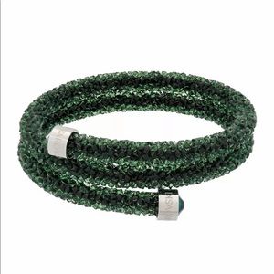 (SOLD) Swarovski Bracelet Crystaldust Double Wrap